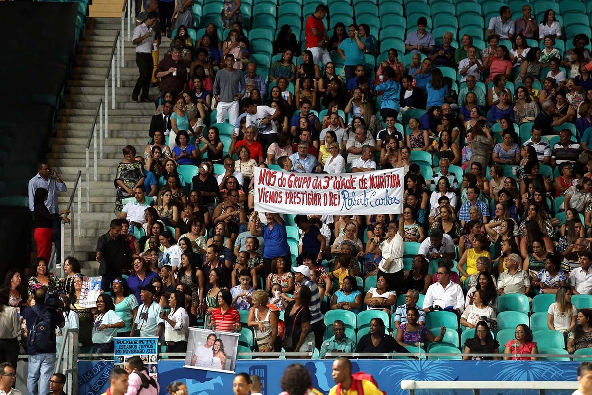SHOW / ROBERTO CARLOS / ITAIPAVA ARENA FONTE NOVA