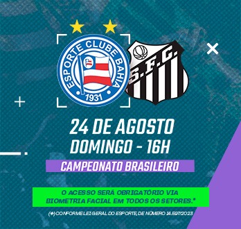 Bahia x Santos