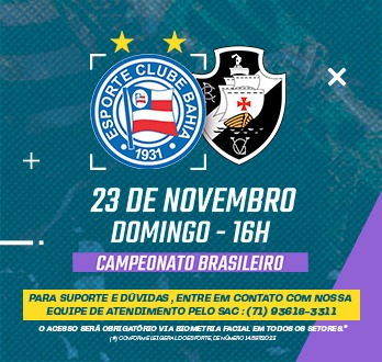 Bahia x Vasco