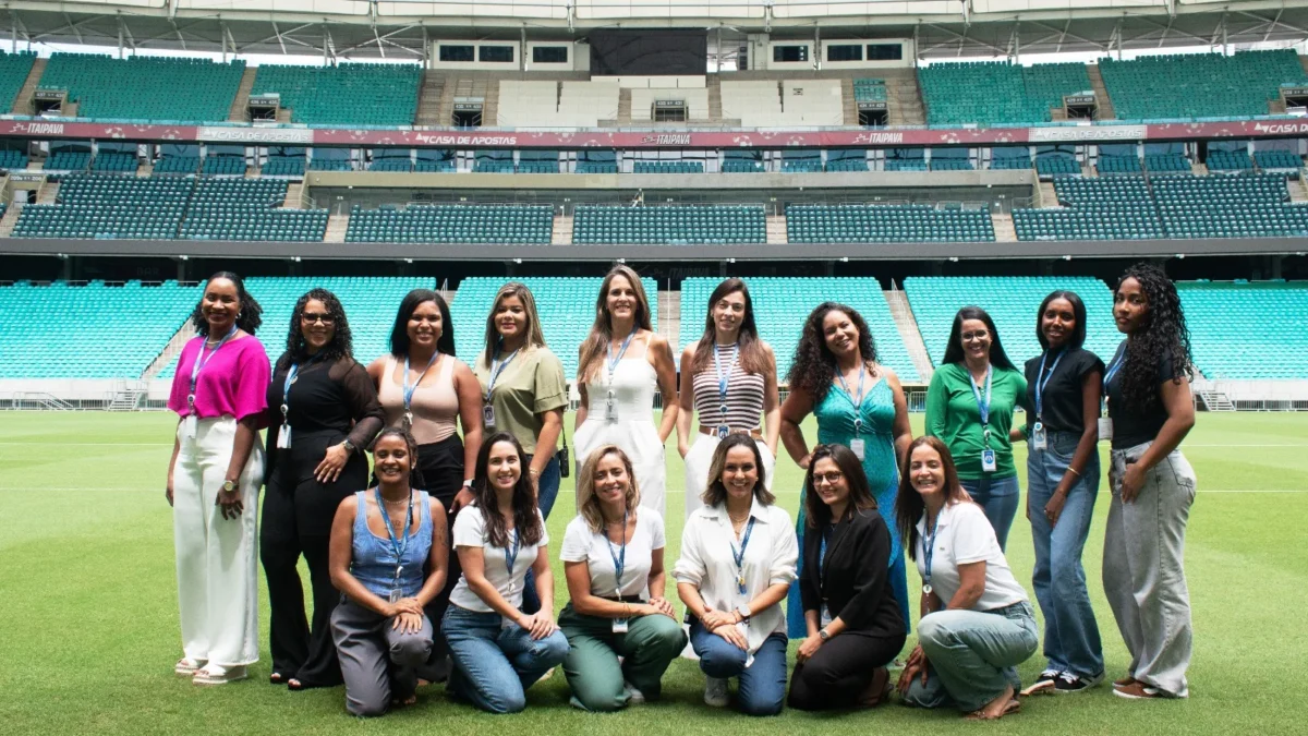 Liderança feminina na Arena Fonte Nova destaca legado na preparação para a Copa do Mundo da FIFA 2027™