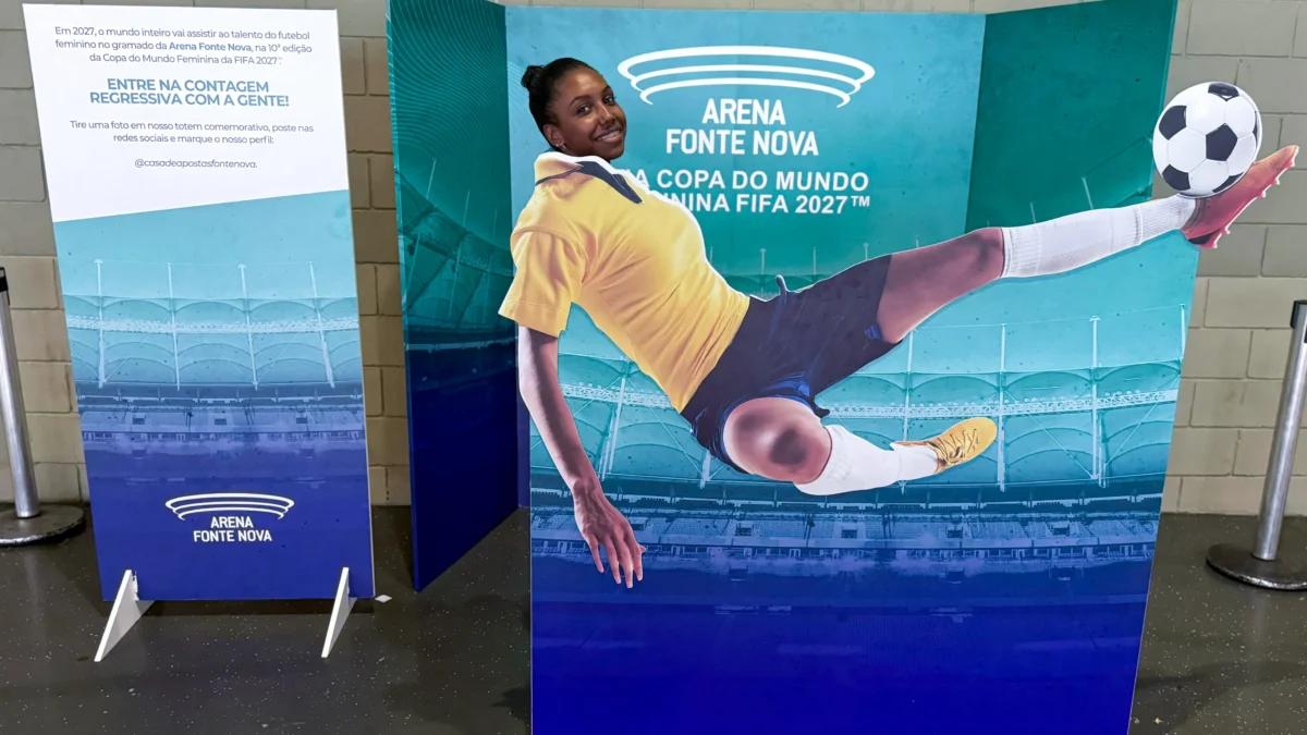 Arena Fonte Nova inicia contagem regressiva para a Copa do Mundo Feminina FIFA Brasil 2027™ com ações especiais para torcedores