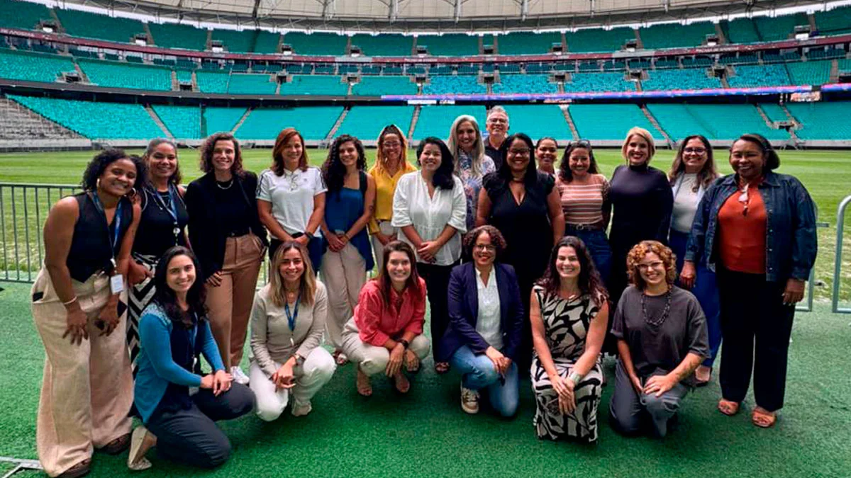 Arena Fonte Nova recebe reunião para a construção do Plano de Sustentabilidade e Direitos Humanos da Copa do Mundo Feminina da FIFA 2027™